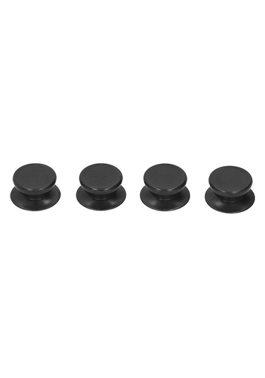 Konesam Kapak Kapağı Parçası - Fenolik Plastik - Isı Direnci - 6mm Montaj Delikli - 4 Adet Beyaz Somun Yok Diğer