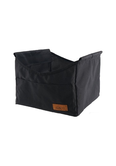 Cls Açık Katlanır Piknik Masa Depolama Asılı Çanta Taşınabilir Görünmez Cep Depolama Asılı Cep Küçük Cep Siyah