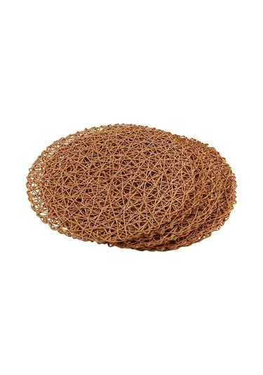 Yer Sofraları & Mekan Matları - Kahverengi İç/dış Ortamlar Nz Açık Kahverengi