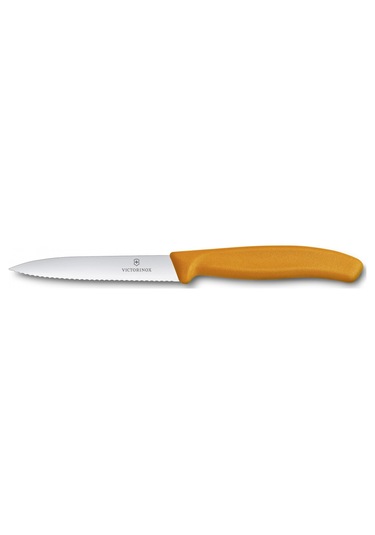 Victorinox 6.7736.l9 10 CM Tırtıklı Soyma Bıçağı Lazer Yazı