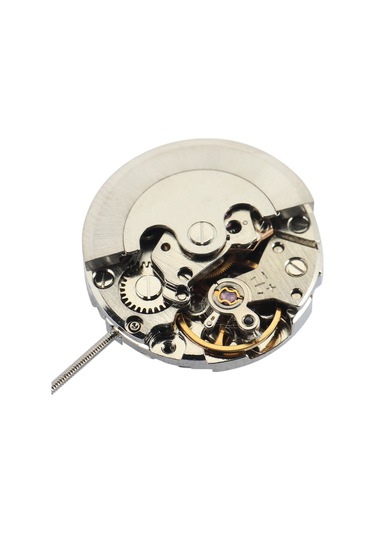 Xurunkeji Mekanik Saat Hareketi Saat Aksesuarları 19,4 Mm St6 Kadın Üç İğneli Tek Takvimli Otomatik Hareket Gümüş