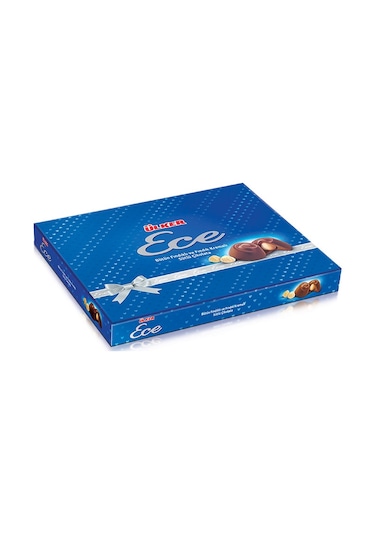 Ülker Ece Bütün Fındıklı ve Fındık Kremalı Sütlü Çikolata 215 G
