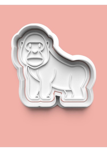 Orman Hayvanları Kurabiye Kalıbı Ve Şeker Hamuru Kalıbı 4'lü Set