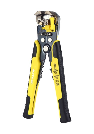 Konesam Meterk Sarı Multifonksiyon Tel Soyucu: Otomatik Soyma, Kesme Ve Presleme - Jx-1301 0.2-6.0mm Tel Uyumlu