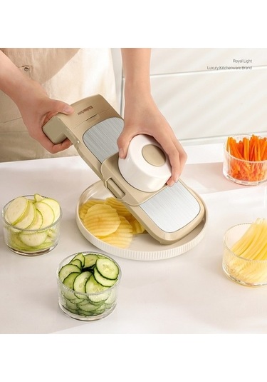 Wondernest Sebze Patates Mutfak Lichen Kesici, Pratik Çok Yıl Gri Gri