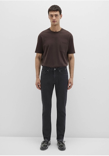 Mavi Siyah Erkek Jean Pantolon M0042290642 Siyah