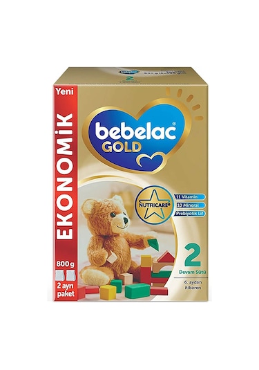 Bebelac Gold 2 Devam Sütü 6-9 Ay 800 G