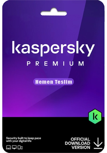 Kaspersky Premium Security 1 Cihaz 1 Yıl