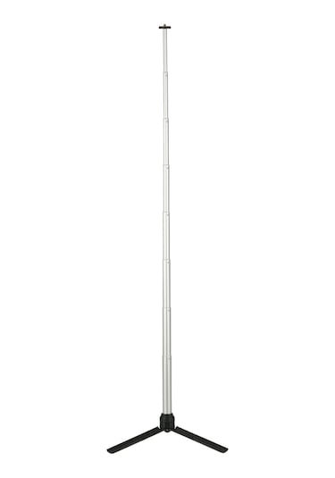 Neevoyu Alüminyum Çubuklu Teleskopik Tripod Ayak - 96.5cm Uzunluk, 1/4" Vida, Siyah 148g Diğer