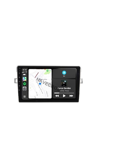 Toyota Verso 2009-18 9" Uyumlu Androıd Multimedya Gerçek 2/32 Kablosuz Carplay Geri Görüş Kameralı 9"