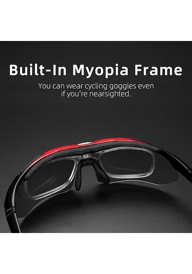 Rockbros Polarize Uv Korumalı Mavi Bisiklet Gözlüğü Açık Gri