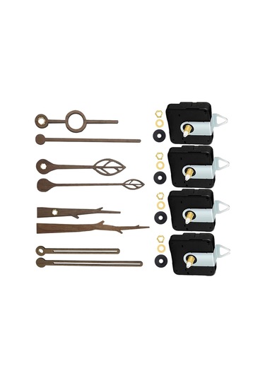 Homyl Duvar Saati Hareketleri Mekanizması Ceviz-yaprakları Ceviz Yaprakları Çok Renkli