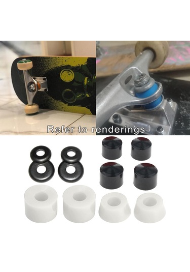 Homyl Kaykay Burcu Yedek Bardak Yıkayıcılar Longboard Beyaz Beyaz Çok Renkli