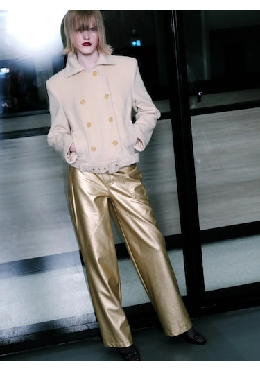 N25kn3309 Nocturne Pantolon Gold