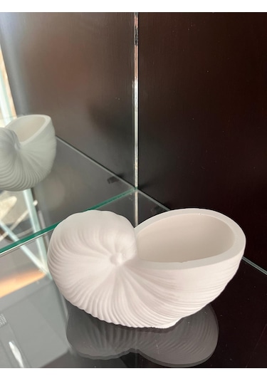 Mezbi Kuğu Mini Beton Saksı