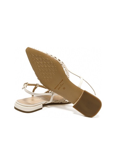 Topuklu/ Stiletto Kadın 411a081 Nacree Treccıa Burro Burro Bej