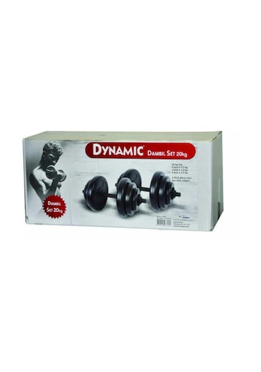 Dynamic Vinly Dumbbell Set 20 KG