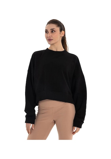 Inguz Oversize Sweatshirt Siyah