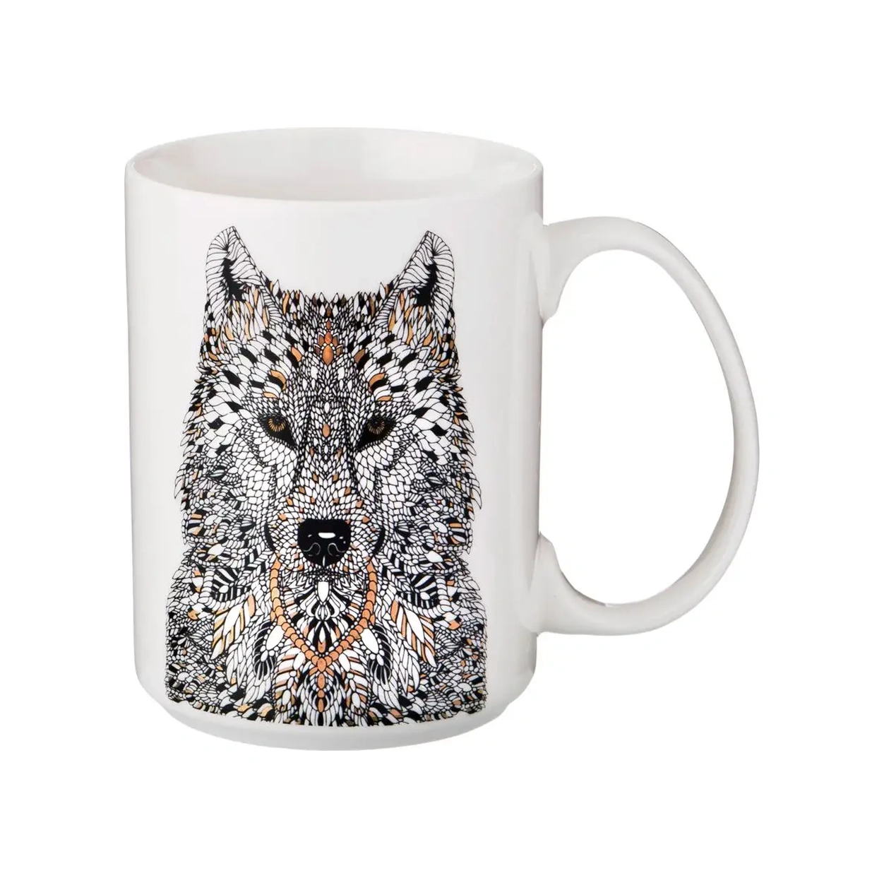 Lefard 500 Ml Porselen Çay Ve Kahve Kupası 167672781 Siyah