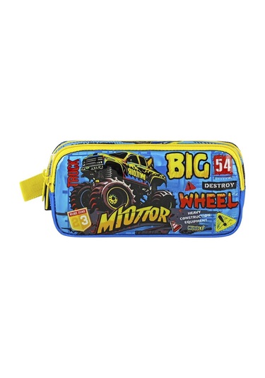 Muggle Kalem Çantası Bıg Wheel Koleksiyonu Mu-9118 Mavi