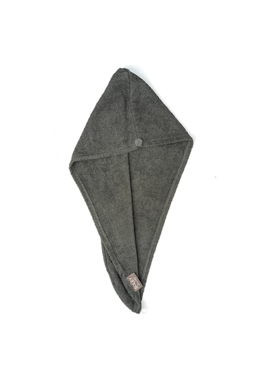 Soley Talya HV.BONE.01 Extra Yumuşak Pamuklu Saç Havlusu Bone Antrasit