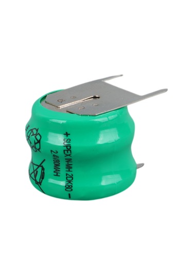 Supex 2.4 Volt 80 Mah Hafıza Bios Pili 2dk80 Puntalı Bilgisayar Pili