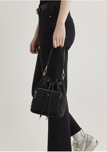 Mavi - Siyah Çapraz Çanta 1913047-900 Siyah