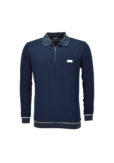 Dynamo Erkek Spor Mevsimlik Polo Yaka Sweatshirt Bgl-st03932 PETROL