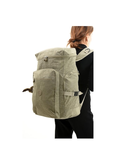 Unisex Dağcı Çantası Kamp Çantası Seyahat Çantası Hafif Klinkır Kumaş Outdoor Çanta 50 30 Cm Bej