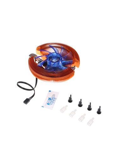 Youmex Intel 1366 Platformu İçin 8.5cm Sessiz Fanlı Kule Tipi Cpu Soğutucu - Hızlı Soğuma, 18db Gürültü, Saf Alüminyum Diğer