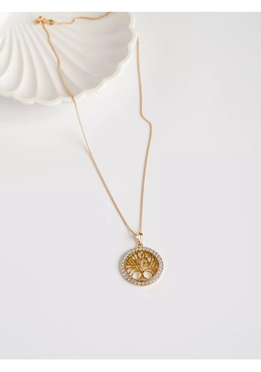 Xuping Kadın Boyun Kolyesi 175070770 Altın Rengi