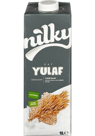 Nilky Yulaf Sütü 1 L