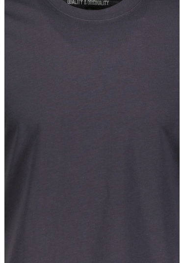 First Company Erkek Tişört 2510101002 Antrasit