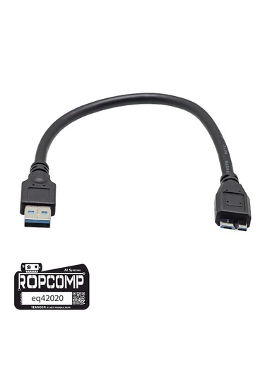 Usb Micro-b Superspeed Data Kablosu Usb 3.0 20cm