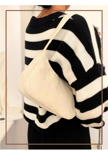 Soko Store Keten Askılı Vücut Çantası 222730066 Beyaz