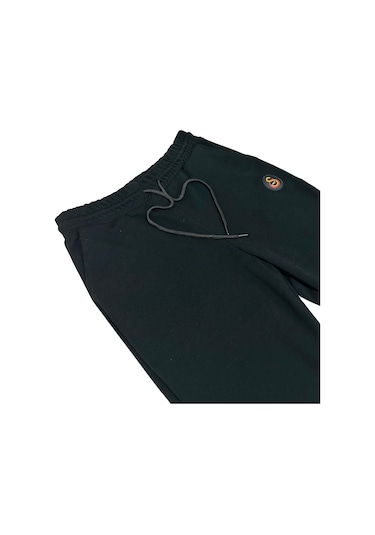 Galatasaray Lisanslı Siyah Dar Paça Eşofman Altı Siyah