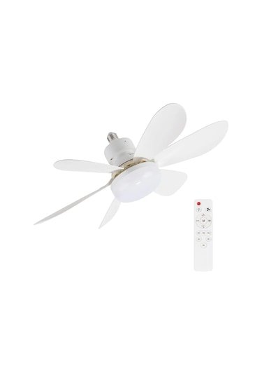 Cata 82 W Karayel Fanlı Led Ampul - Kumandalı - E27 - Ct-1155