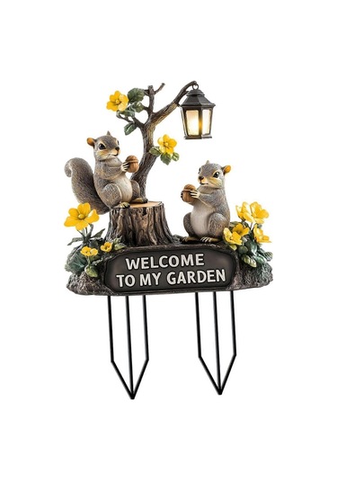 Sincap Dekoratif Bahçe Kazığı 2d Bahçe İşareti Avlu Yolu Arka Bahçeçoklu