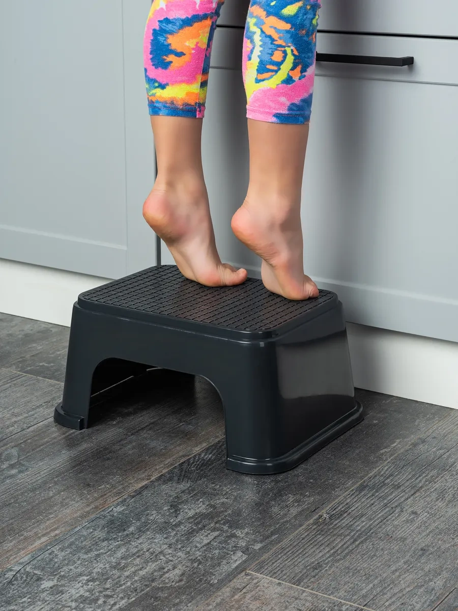 Al' Ternatıva Çocuklar İçin Basamak Tabure Ayak Desteği 421073218 Siyah