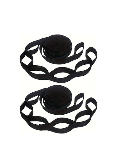 Elmpaly 400 Lb Kapasiteli 2 Askılı Hamak Askısı - Siyah Sku - Kamp Yürüyüş Salıncak Siyah