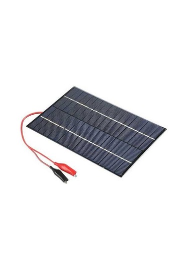 Pazly 4.2w 18v Polikristal Güneş Paneli - Taşınabilir Dıy Şarj Cihazı, Kamp & Seyahat İçin