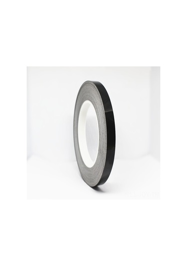 Youmex Altın Renkli 1cm Genişlikli 50m Uzunlukta Suya Dayanıklı İç Dekorasyon Sticker Bandı - Siyah Siyah