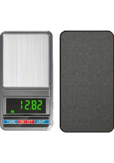 Oldfriend Mini Dijital Cep Terazisi Toz Kılıflı Yeşil Lcd Ekran Gümüş Siyah Mutfak Çay Takı Tartımı Gümüş Ve Siyah Ds-111