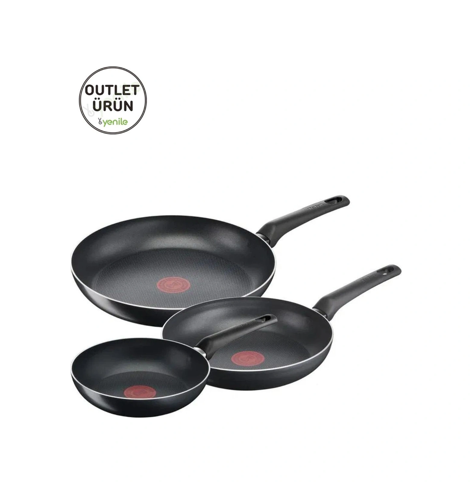 Tefal Titanyum Hard Tava 28 Cm Siyah
