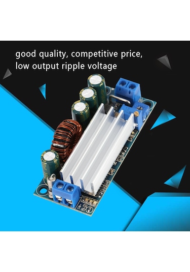 Yaozixa 5v-30v Girişli Dc-dc Gerilim Regülatör Modülü: Sabit Akım/dürtü İle Yükseltme/aşağı Çekme, Li-po Şarj, Led Kontrol, 3a Çıkış