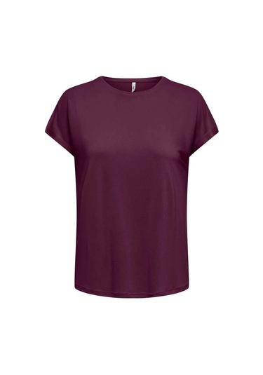 Only Bayan T Shirt 15371576 Vişne