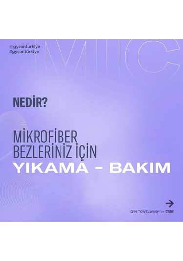Gyeon Q²m Towel Wash Mikrofiber Bez Yıkama Şampuanı - 500 Ml