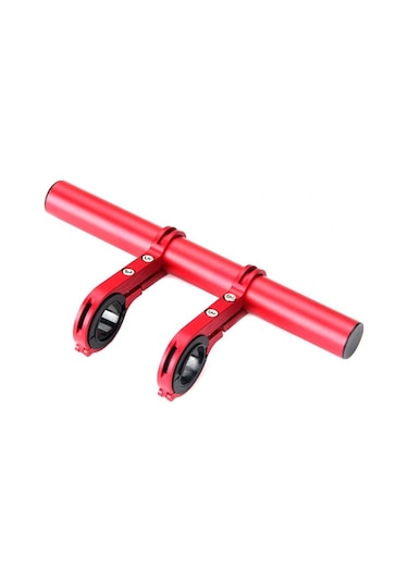 Bisiklet Gidon Bisiklet El Feneri Tutucu Gidon Bisiklet Aksesuarları Genişletici Montaj Braketi Kırmızı Kırmızı