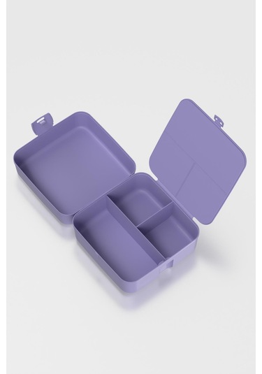 Renga Leya Lama Desenli Pp Çocuk Beslenme Kabı 412003 Mor Mor