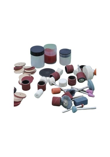 Buffer 105 Parça Metal Zımpara Gravür Taşlama Oyma Seti Kalıpçı Takımı - 9087974584638drvs1